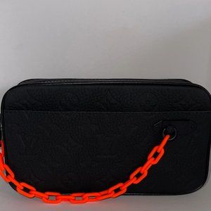 Louis Vuitton x Virgil Abloh Taurillon Leather Volga Belt Bag *New*